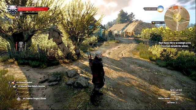 Wait till the midnight in the marked location - Evils Soft First Touches - Main quests - The Witcher 3 Wild Hunt Guide