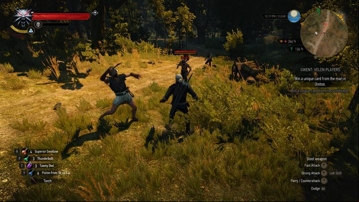From now on, our foes fight much better - they block more often, counter Geralts attacks, and have even learned some of his tricks - The Witcher 3 Wild Hunt: Skilled Humans - installation - The best mods - The Witcher 3 Wild Hunt Guide