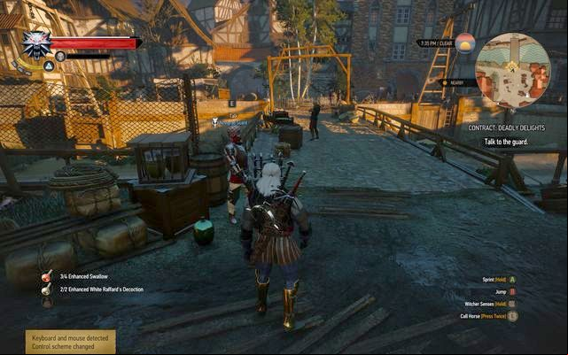 Guard - the quest giver - The Witcher 3 Wild Hunt: Witcher contracts, Free City of Novigrad - walkthrough - Free City of Novigrad - The Witcher 3 Wild Hunt Guide