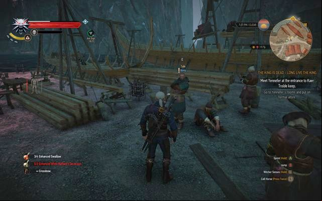 Bjorg - The Witcher 3 Wild Hunt: Witcher contracts in Kaer Trolde - list, walkthrough - Kaer Trolde - The Witcher 3 Wild Hunt Guide