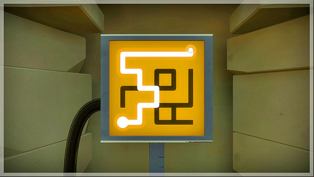 The first opposite the starting point - Puzzle solutions | The fort in The Witness - The fort - The Witness Game Guide & Walkthrough