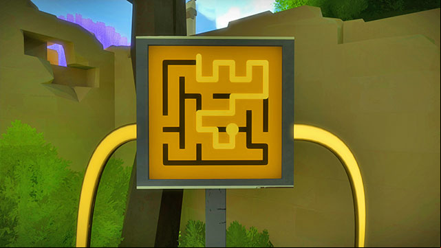 The second - Puzzle solutions | The fort in The Witness - The fort - The Witness Game Guide & Walkthrough