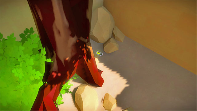 A bit ahead, at the tree, there is the second audiolog - Collectibles | The fort in The Witness - The fort - The Witness Game Guide & Walkthrough