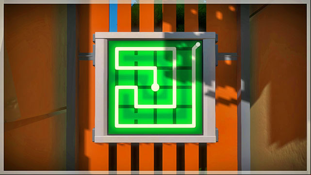 To create a shortcut, you need to solve another puzzle with black dots - Collectibles | The fort in The Witness - The fort - The Witness Game Guide & Walkthrough