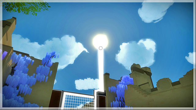 The fourth puzzle requires the gate to be activated - Collectibles | The fort in The Witness - The fort - The Witness Game Guide & Walkthrough