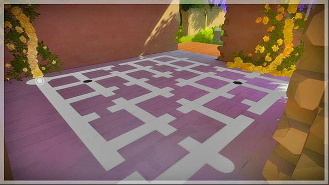 As soon as you do this, return to the building - Collectibles | The fort in The Witness - The fort - The Witness Game Guide & Walkthrough