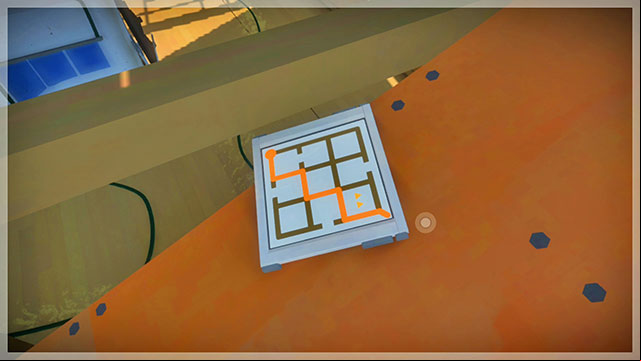 Follow the path from the fort - Walkthrough | Waterside workshop in The Witness - Waterside workshop - The Witness Game Guide & Walkthrough