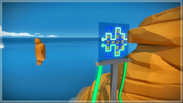 Perspective-based puzzles, the third - Puzzle solutions | Rock in The Witness - Rock - The Witness Game Guide & Walkthrough