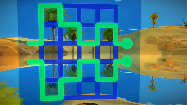 Perspective-based puzzles, the fifth - Puzzle solutions | Rock in The Witness - Rock - The Witness Game Guide & Walkthrough