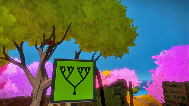 In the garden, you find a set of five s with one starting point and sixteen finishing points - Walkthrough | The garden in The Witness - The garden - The Witness Game Guide & Walkthrough