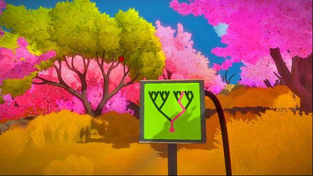 The first - Puzzle solutions | The garden in The Witness - The garden - The Witness Game Guide & Walkthrough