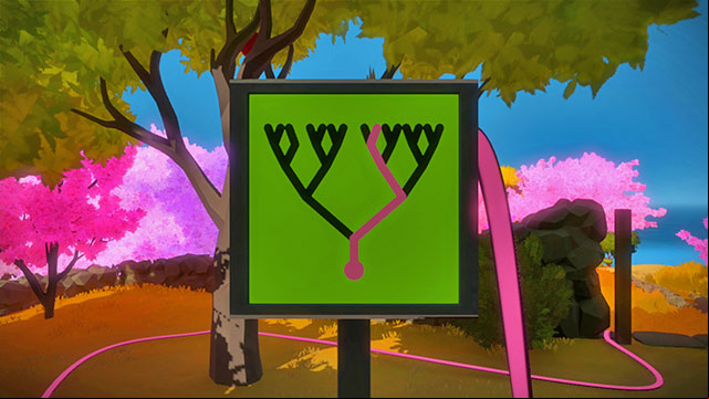 The fourth - Puzzle solutions | The garden in The Witness - The garden - The Witness Game Guide & Walkthrough