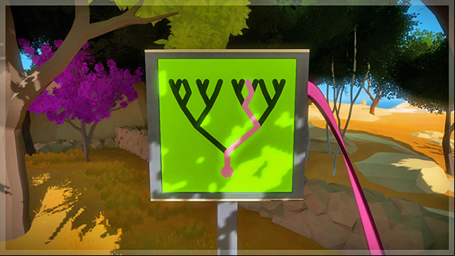 The fifth - Puzzle solutions | The garden in The Witness - The garden - The Witness Game Guide & Walkthrough