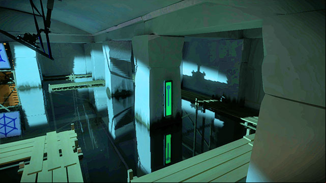 On the third level, you will have to use not only the light and proper positioning, but also the water level - Walkthrough | Temple of the Sun in The Witness - Temple of the Sun - The Witness Game Guide & Walkthrough