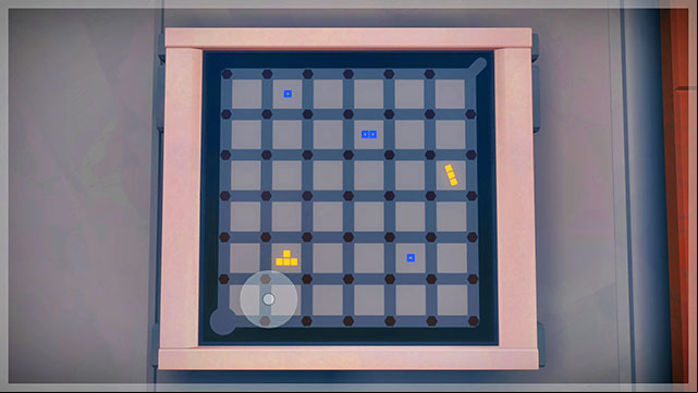 After you solve all of the puzzles, walk over to the ruins by the beach - Walkthrough | Temple of the Sun in The Witness - Temple of the Sun - The Witness Game Guide & Walkthrough