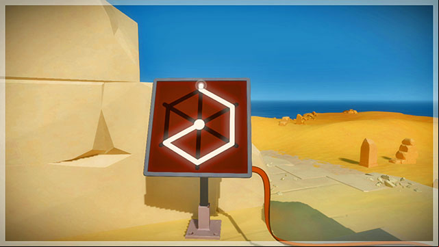 The surface, the first - Puzzle solutions | Temple of the Sun in The Witness - Temple of the Sun - The Witness Game Guide & Walkthrough