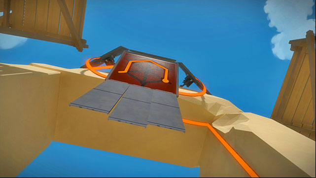 The surface, the unlocked - Puzzle solutions | Temple of the Sun in The Witness - Temple of the Sun - The Witness Game Guide & Walkthrough
