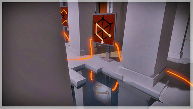 The second floor of the underground, the third - Puzzle solutions | Temple of the Sun in The Witness - Temple of the Sun - The Witness Game Guide & Walkthrough