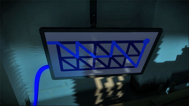 The third floor of the underground, the sixth - the wide one - Puzzle solutions | Temple of the Sun in The Witness - Temple of the Sun - The Witness Game Guide & Walkthrough