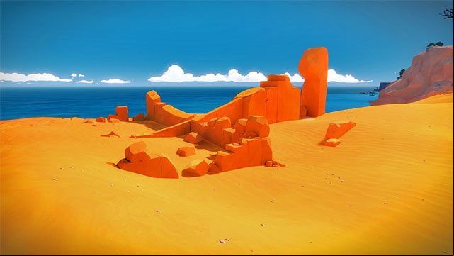 There is one audiolog near the Desert Ruins - Collectibles | Temple of the Sun in The Witness - Temple of the Sun - The Witness Game Guide & Walkthrough