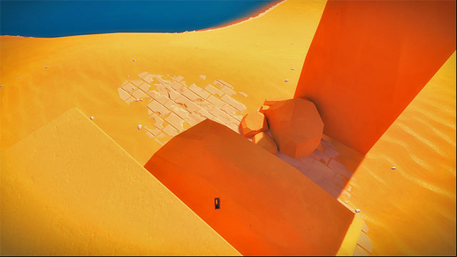 When youre on the top, look down - Collectibles | Temple of the Sun in The Witness - Temple of the Sun - The Witness Game Guide & Walkthrough