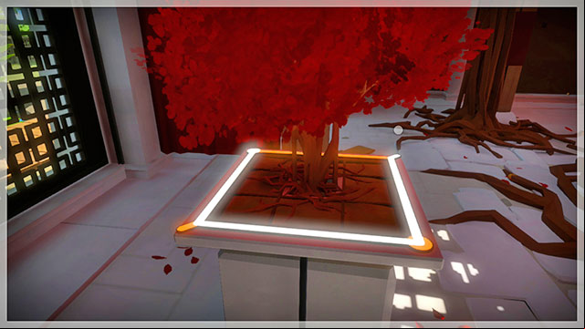 The under the tree - proper positioning - Puzzle solutions | Monastery in The Witness - Monastery - The Witness Game Guide & Walkthrough