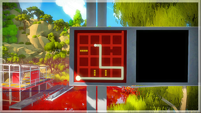 There are another four s on the right - Walkthrough | Swamp in The Witness - Swamp - The Witness Game Guide & Walkthrough