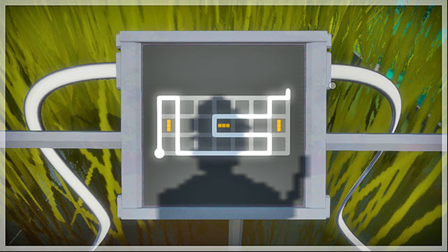 The platform that allows you to get to the Swamp - Puzzle solutions | Swamp in The Witness - Swamp - The Witness Game Guide & Walkthrough