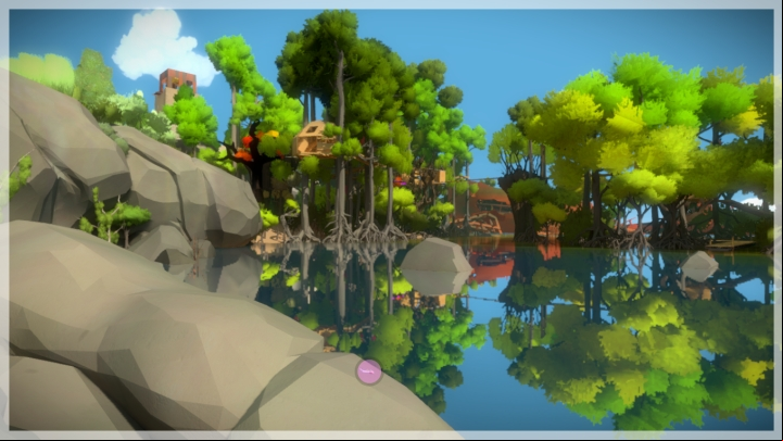 One of the audiologs is at the side path that leads directly from the swamps to the harbor - Collectibles | Swamp in The Witness - Swamp - The Witness Game Guide & Walkthrough