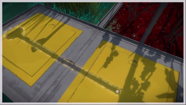 The first one is near the entrance - Collectibles | Swamp in The Witness - Swamp - The Witness Game Guide & Walkthrough