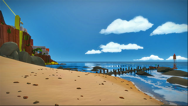 A building in the eastern part of the island, near a wooden pier - Walkthrough | Greenhouse in The Witness - Greenhouse - The Witness Game Guide & Walkthrough