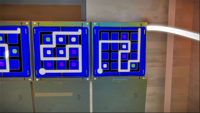 Greenhouse, first set of puzzles, the next two - Puzzle solutions | Greenhouse in The Witness - Greenhouse - The Witness Game Guide & Walkthrough