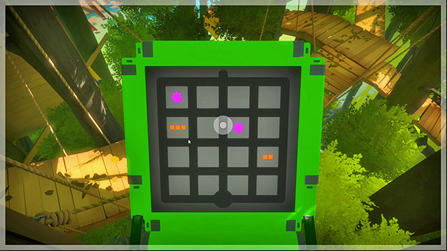 Backtrack to the entrance to the location and take the age to the right - Walkthrough | Tree house in The Witness - Tree house - The Witness Game Guide & Walkthrough