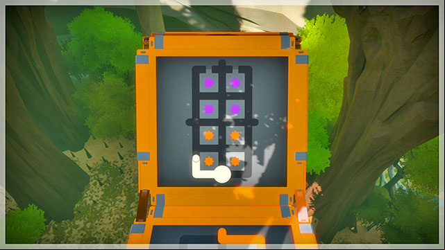 After you reach the first fork, direct the bridge up ahead - Walkthrough | Tree house in The Witness - Tree house - The Witness Game Guide & Walkthrough