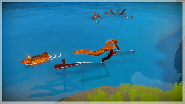 Lead the path towards the boat - Collectibles | Tree house in The Witness - Tree house - The Witness Game Guide & Walkthrough