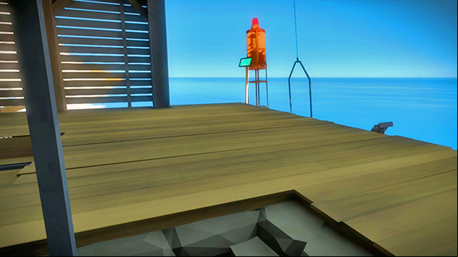 While climbing up, note the on the left - Walkthrough | Quarry in The Witness - Quarry - The Witness Game Guide & Walkthrough