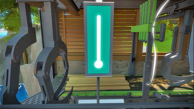 Before you start the next puzzle, use the to raise the blockade - Walkthrough | Quarry in The Witness - Quarry - The Witness Game Guide & Walkthrough