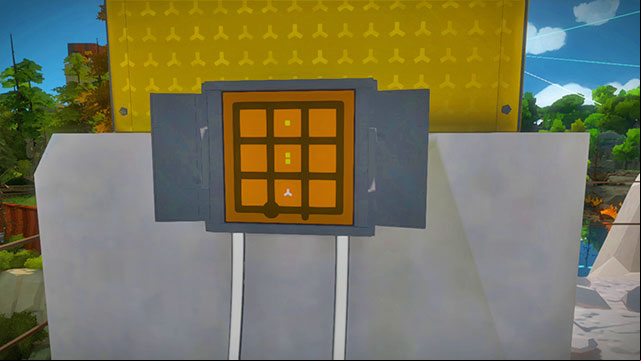 After you solve all of the puzzles, return to the first building - Walkthrough | Quarry in The Witness - Quarry - The Witness Game Guide & Walkthrough