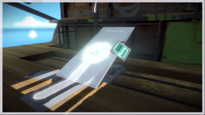 This riddle will require moving the platform - Collectibles | Quarry in The Witness - Quarry - The Witness Game Guide & Walkthrough