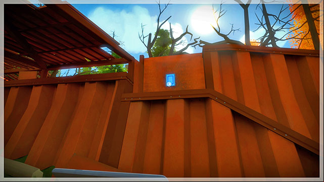 Only a half of the third is visible - Walkthrough | Forest in The Witness - Forest - The Witness Game Guide & Walkthrough