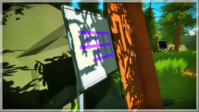 Violet s are a bit more difficult - Walkthrough | Forest in The Witness - Forest - The Witness Game Guide & Walkthrough
