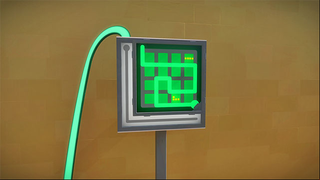 The Keep, the second set of labyrinths, third - Puzzle solutions | Keep in The Witness - Keep - The Witness Game Guide & Walkthrough