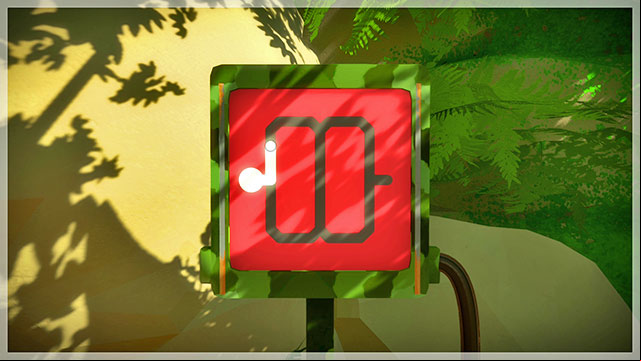 All of the puzzles in Jungle are connected with sound - Walkthrough | Jungle in The Witness - Jungle - The Witness Game Guide & Walkthrough