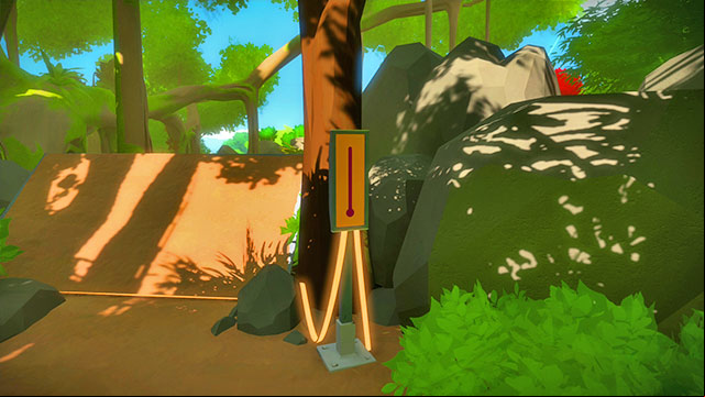 After you solve the first set of puzzles, return to the stone stairs - Walkthrough | Jungle in The Witness - Jungle - The Witness Game Guide & Walkthrough