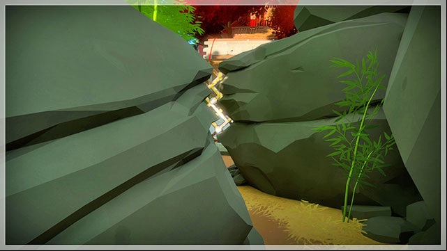 Go right of the switch - Walkthrough | Jungle in The Witness - Jungle - The Witness Game Guide & Walkthrough