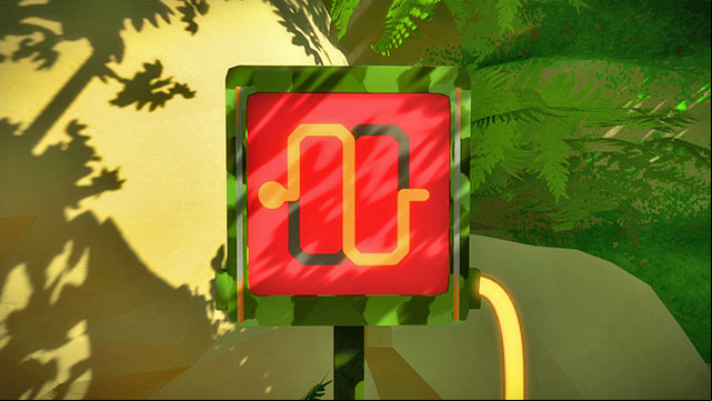 Jungle, first set of puzzles, the first puzzle - Puzzle solutions | Jungle in The Witness - Jungle - The Witness Game Guide & Walkthrough