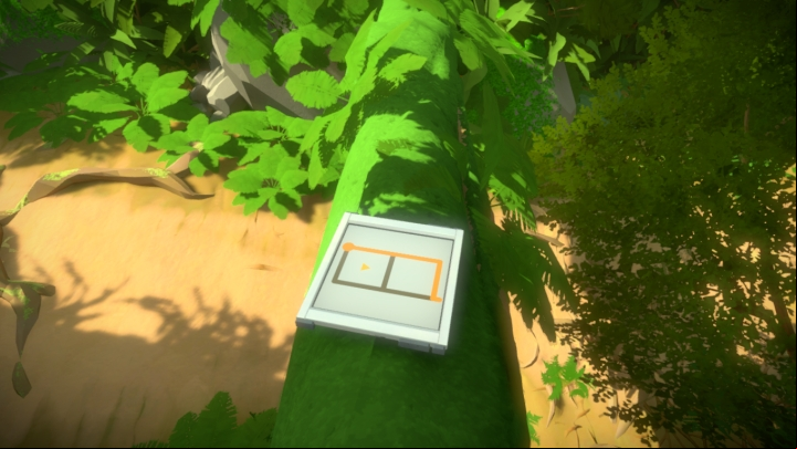 Heres the solution - Collectibles | Jungle in The Witness - Jungle - The Witness Game Guide & Walkthrough