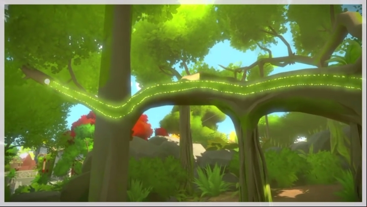 A few steps further you will find another riddle - Collectibles | Jungle in The Witness - Jungle - The Witness Game Guide & Walkthrough