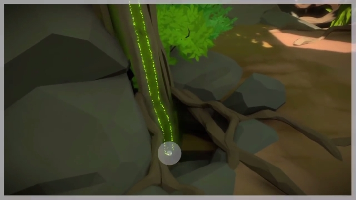 Now you must walk a few steps towards the second set of the s in the jungle - Collectibles | Jungle in The Witness - Jungle - The Witness Game Guide & Walkthrough