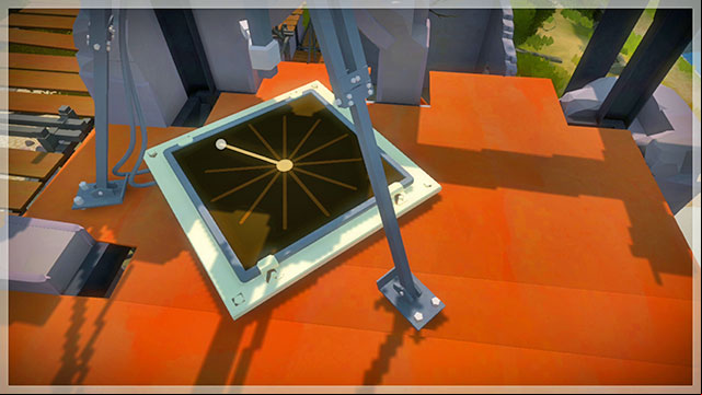 Appropriate position of the that redirects the laser beam - Puzzle solutions | The Town in The Witness - The Town - The Witness Game Guide & Walkthrough
